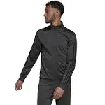 Adidas Men's Essentials 3-Stripes Tricot Track Jacket, 4XL, DGH/Black