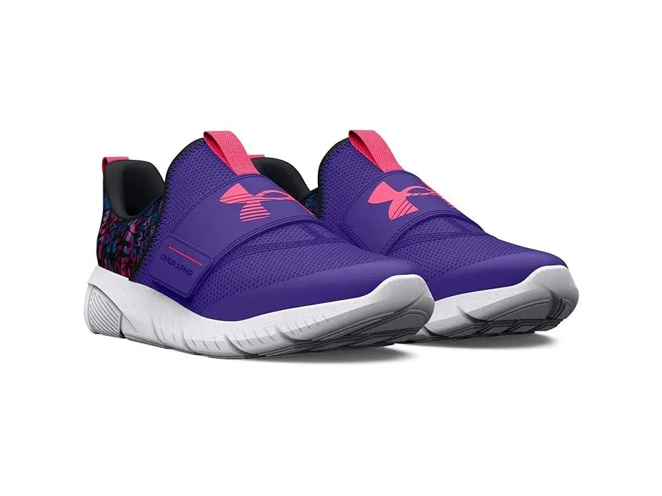 Under Armour Kids Flash (Big Kid) Girl's Shoes Electric : 4.5 Big Kid M