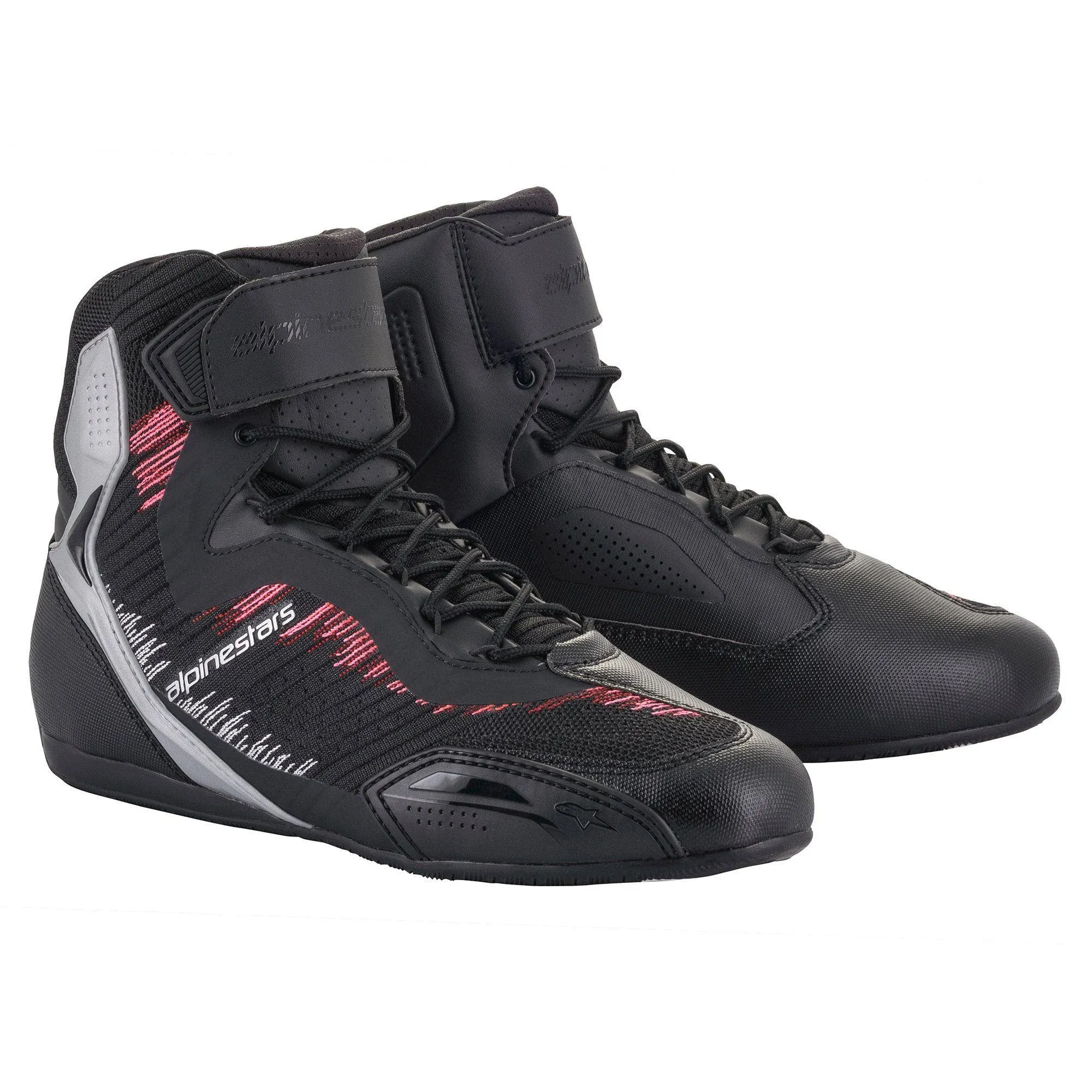 Alpinestars Stella Faster-3 Rideknit Black Anthracite Knit Shoes