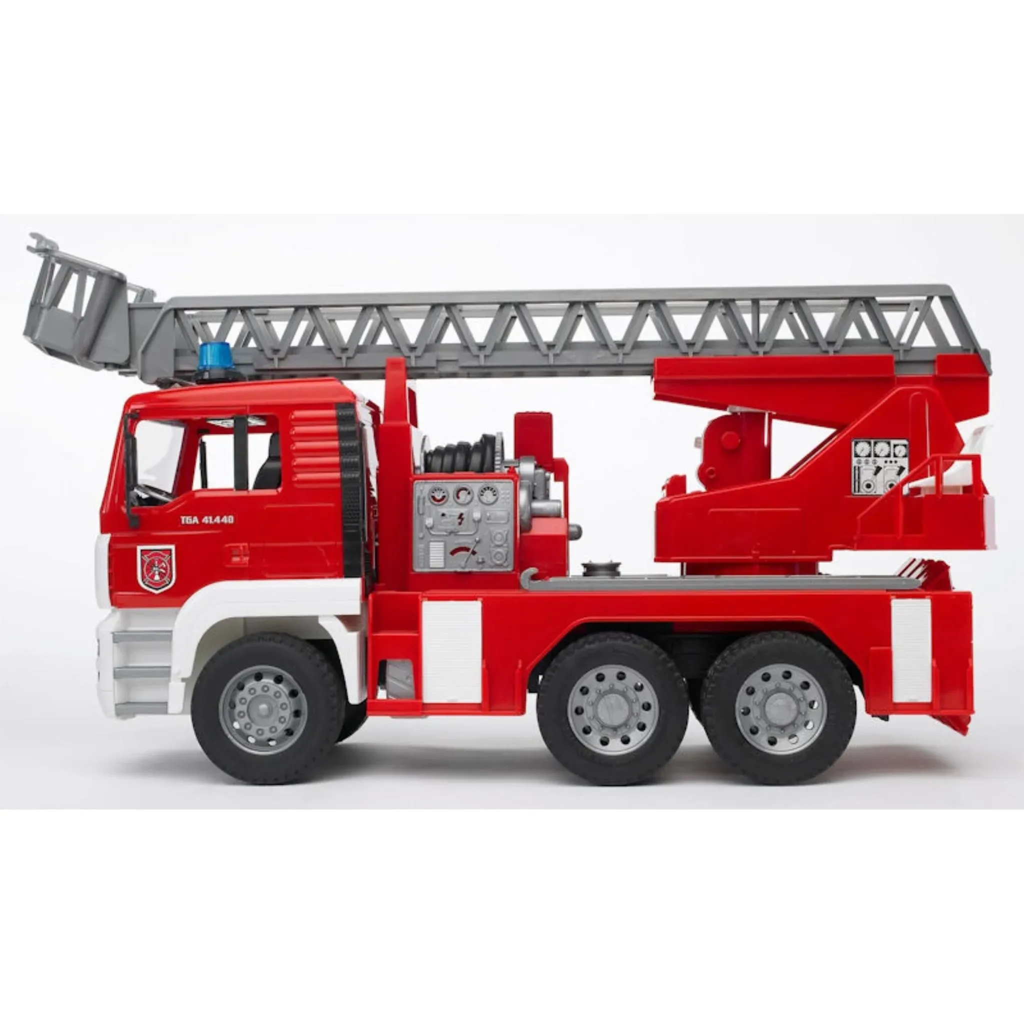 MAN TGA Fire Engine with Ladder Water Pump and Light/Sound Module by Bruder Toys | Barnes & Noble®