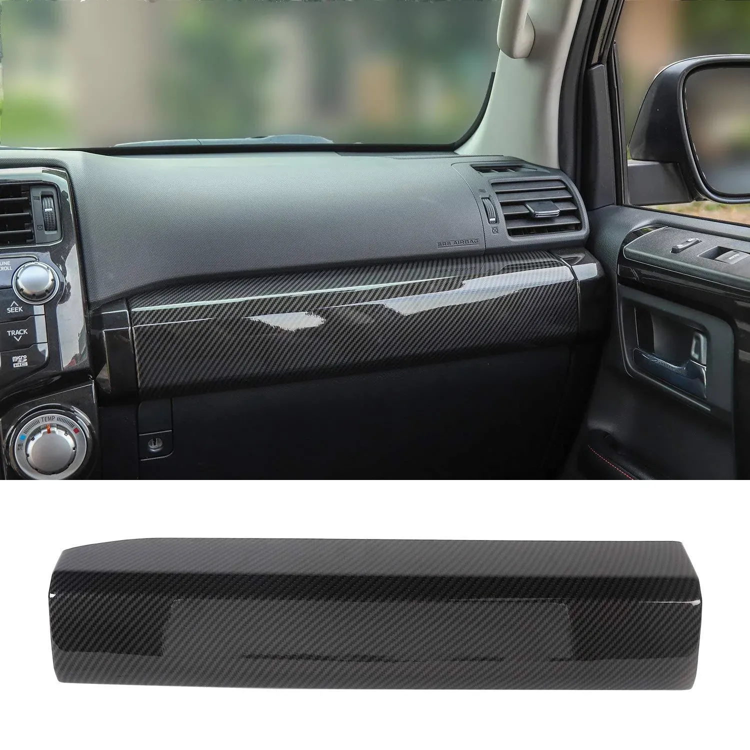 JeCar Co-Pilot Passenger Decoration Trim ABS Interior Accessories for Toyota... 