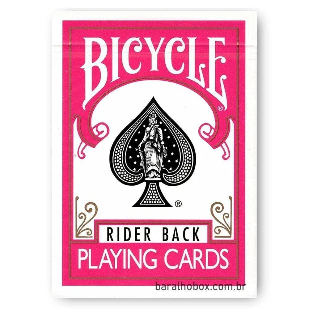 Bicycle Fuchsia Rider Back Deck Card Game Playing Cards Poker