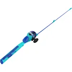 Zebco Splash Kids Spincast Reel and Fishing Rod Combo, Floating