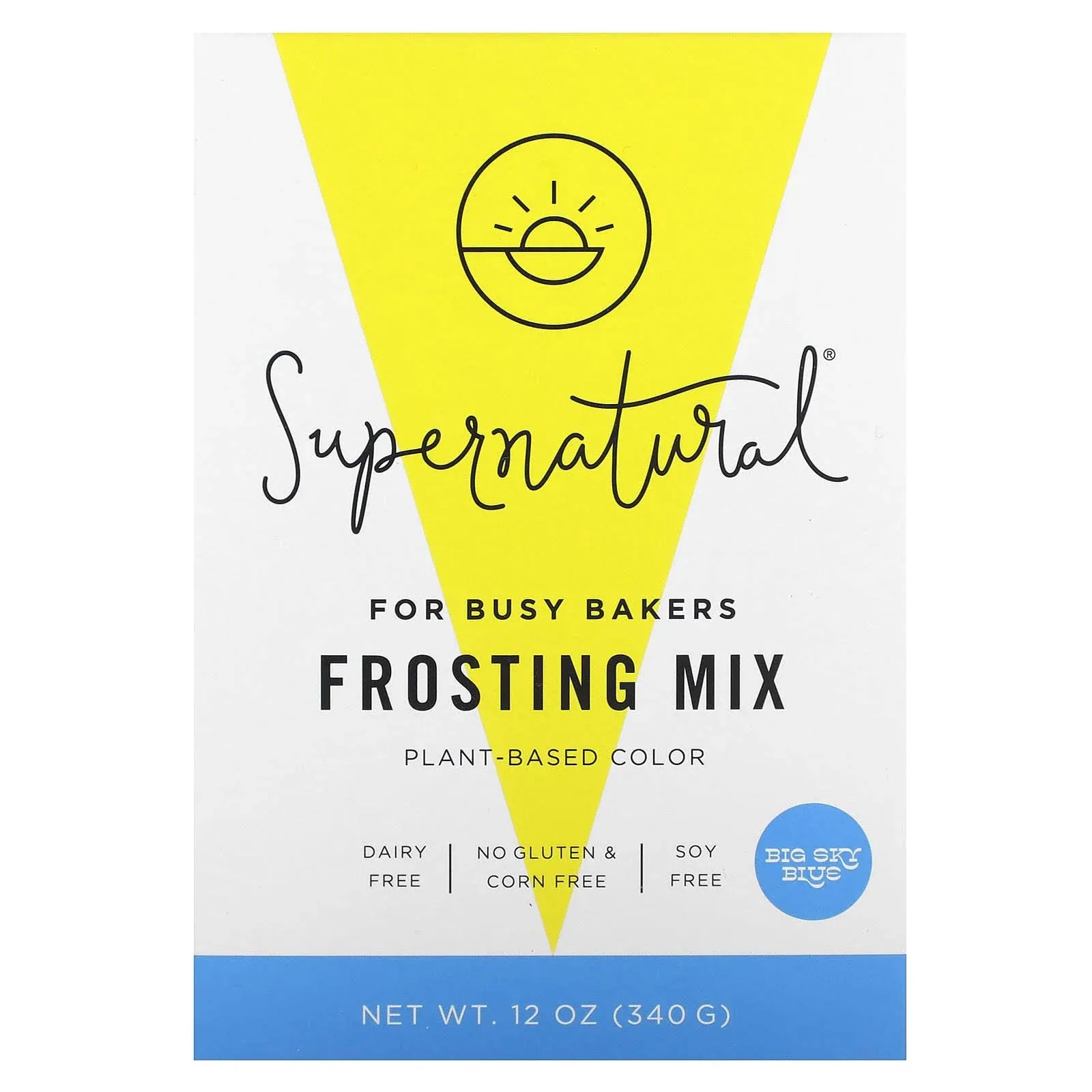 Supernatural Big Sky Blue Frosting Mix