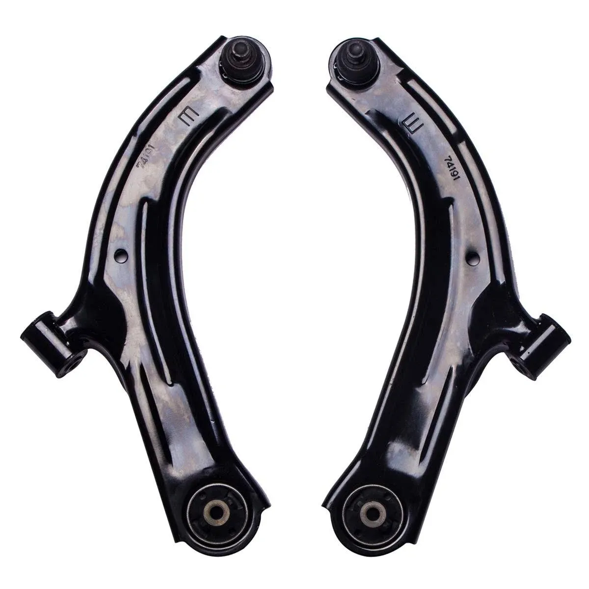 2pcs Front Lower Control Arms For 2007-2013 14 Nissan Cube Versa K620566 K620567