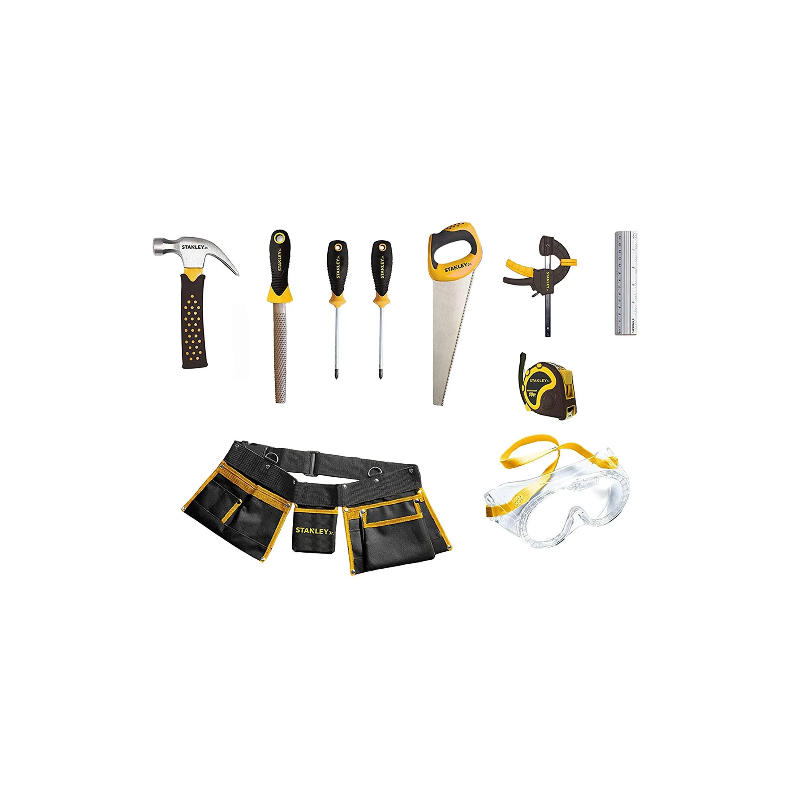 Stanley Jr Construction Play Tool Set 10Pc