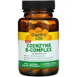 Country Life, Coenzyme B-Complex Vitamin, Support Energy and Metabolism, Daily Supplement, 60 ct