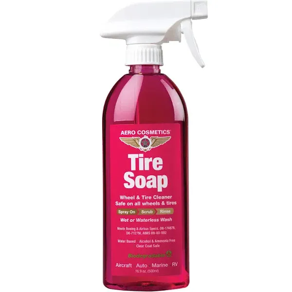 S Tire Soap And Degreaser Remove Tire Dirt Oil Residue &amp; More 16oz