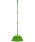 Xifando Three-Section Telescopic Aluminum Alloy Rod Long-Handled Broom