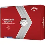 Callaway Chrome Soft Golf Balls White