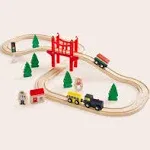 Tiny Land Wooden Train Set