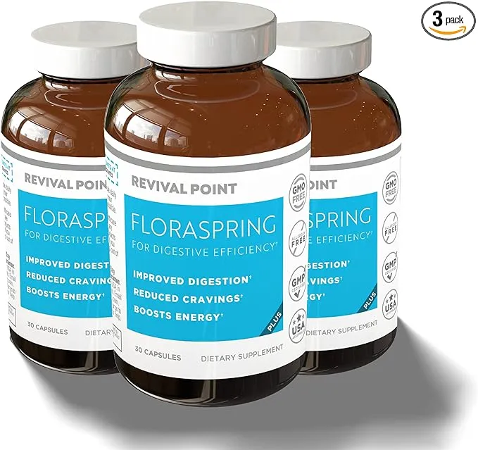 Floraspring - Dr Formulated Probiotics for Women & Men - Daily Gut Health ...