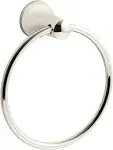 Kohler K-21955 Tempered 6-7/8" Wall Mounted Towel Ring - Vibrant Polished Nickel