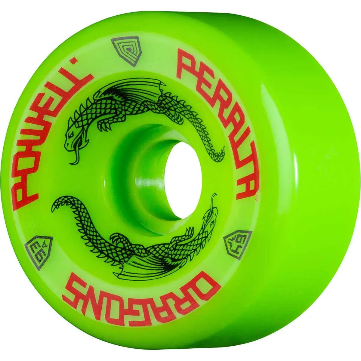 Powell Peralta Dragon Formula 64mm x 36mm 93A Wheels Green