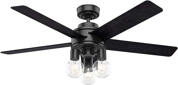 Hunter - 52" Ceiling Fan - Hardwick Matte Black