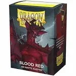 Dragon Shield - Blood Red - Matte Sleeves