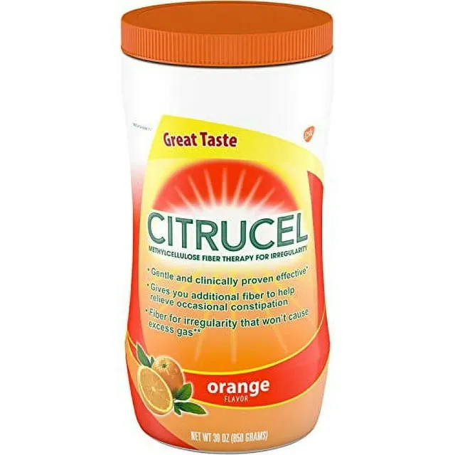 Citrucel Fiber Orange Powder