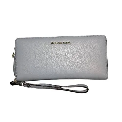 Michael Kors Bags | Michael Kors Large Continental Wallet Wristlet Teal | Color: Blue | Size: Large | D_Apparel's Closet