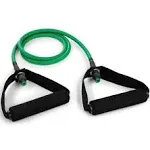 Champion Sports XF200 Light Resistance Tubing w/Foam Handle, Green