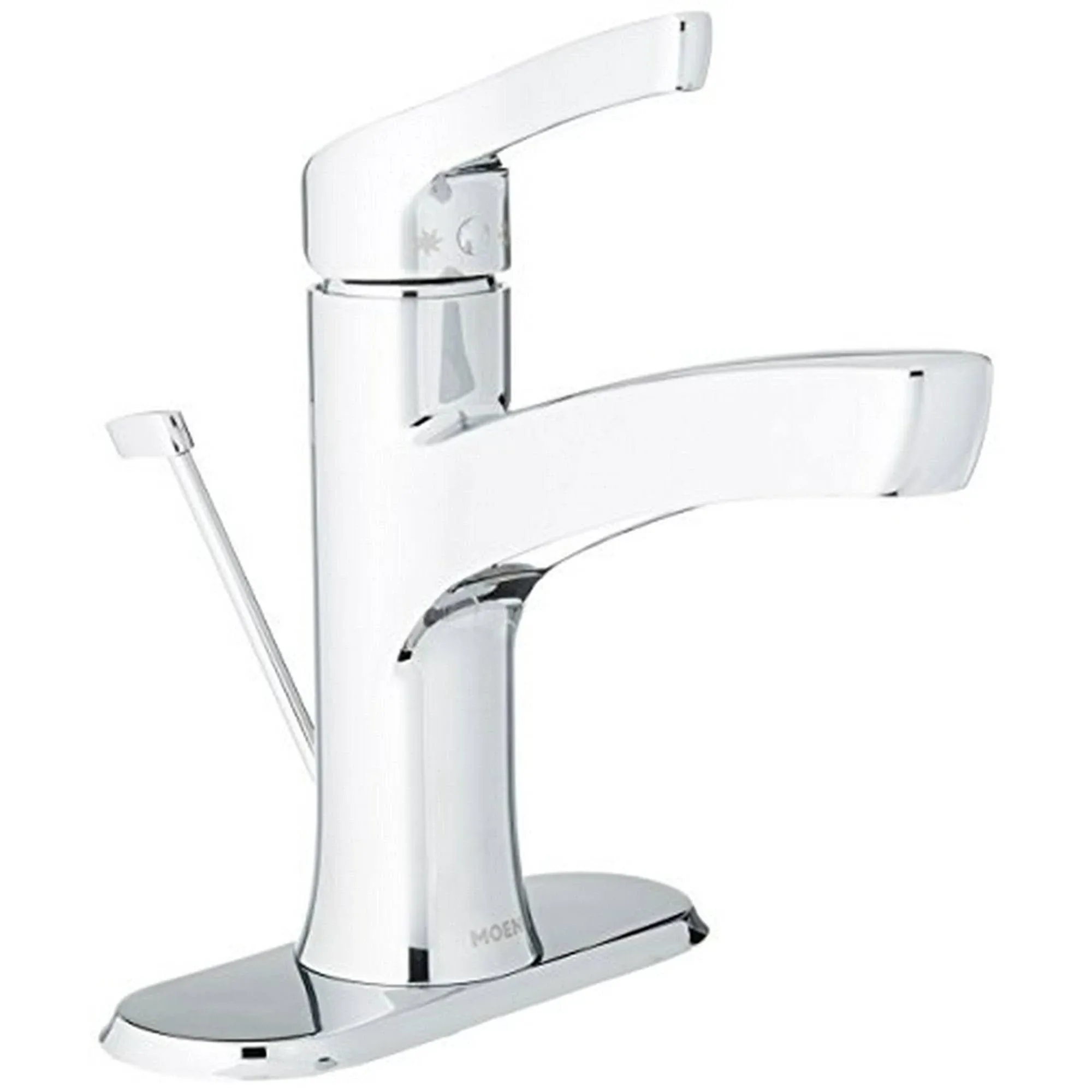 Moen Danika 1-Handle Bathroom Faucet, Chrome