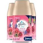 Glade Automatic Spray Refill, Air Freshener for Home and Bathroom, Tropical Blossoms, 6.2 oz, 3 Count