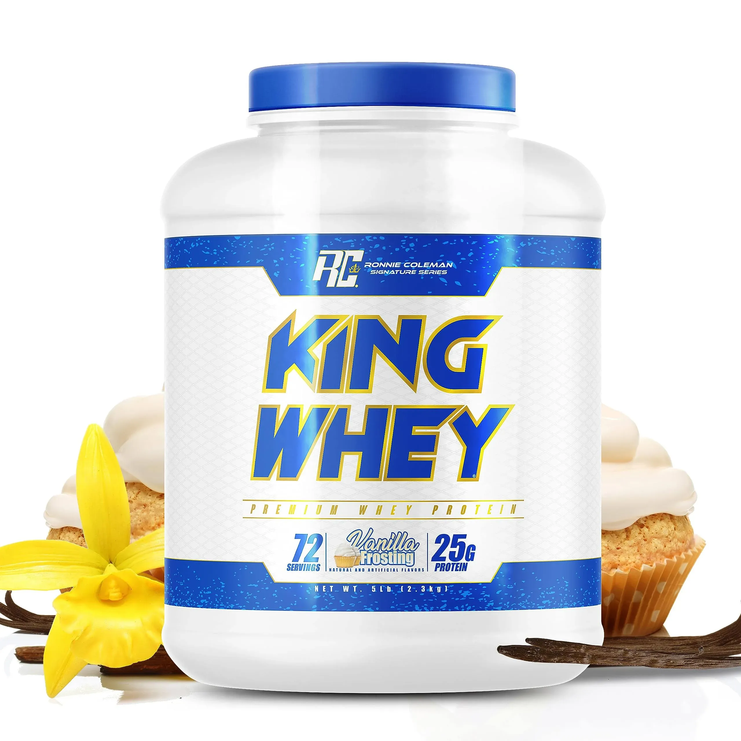 Ronnie Coleman King Whey Vanilla Frosting 5 lbs