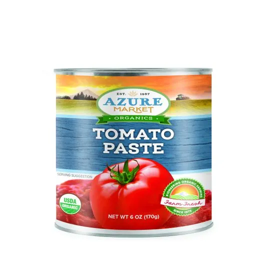 Tomato Paste, Organic, 3 x 6 oz