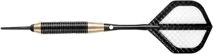 Arachnid Black & Brass Soft Tip Darts (16-Gram)