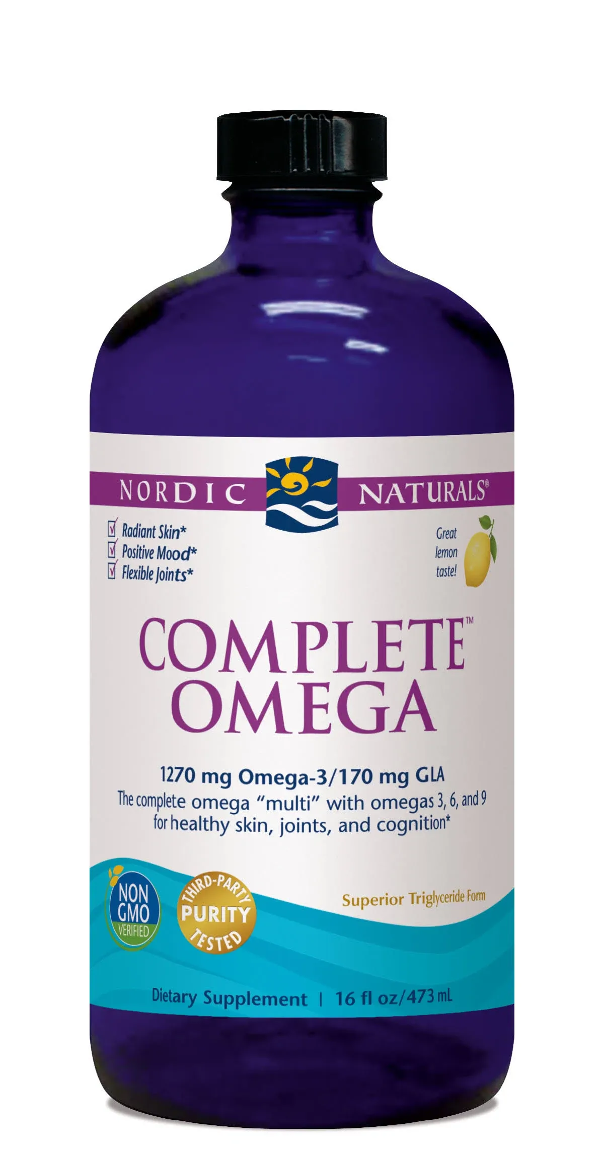 Nordic Naturals Complete Omega Lemon 16 fl oz